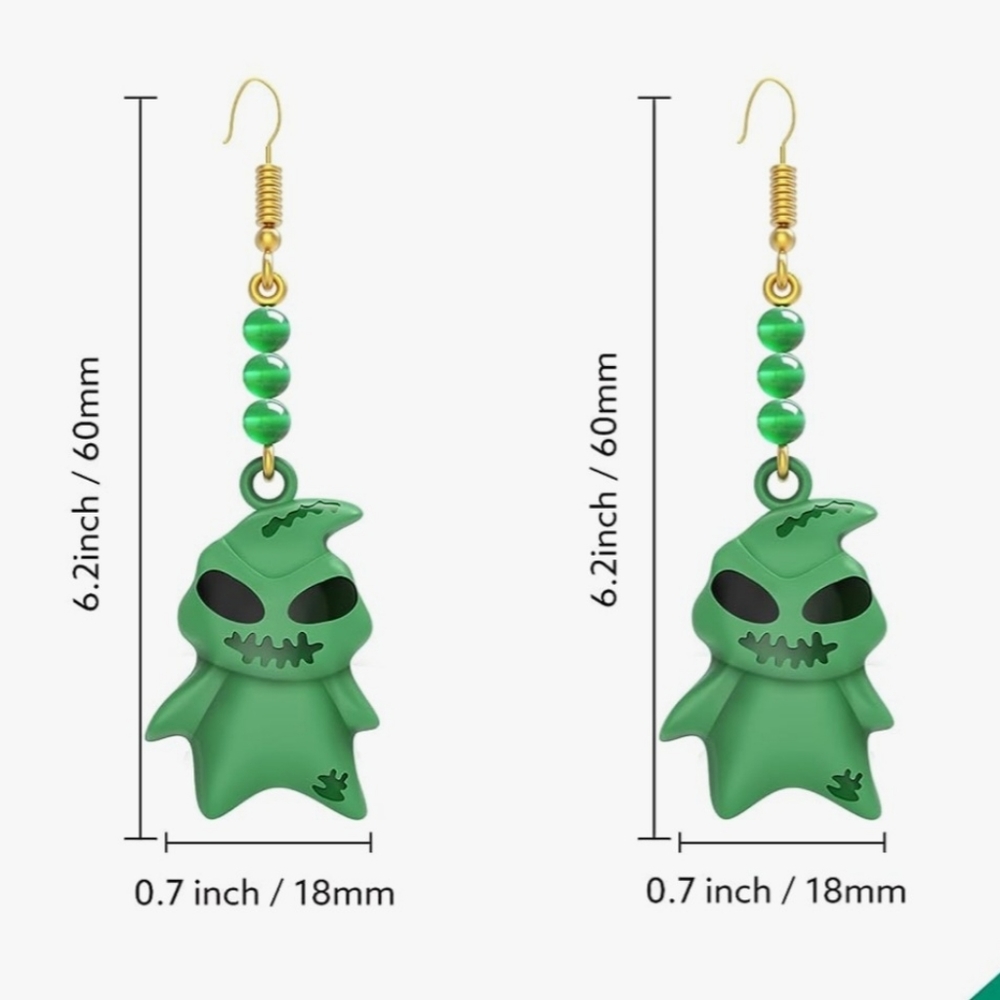 Oogie Boogie Dangle Earrings - Picture 11 of 13